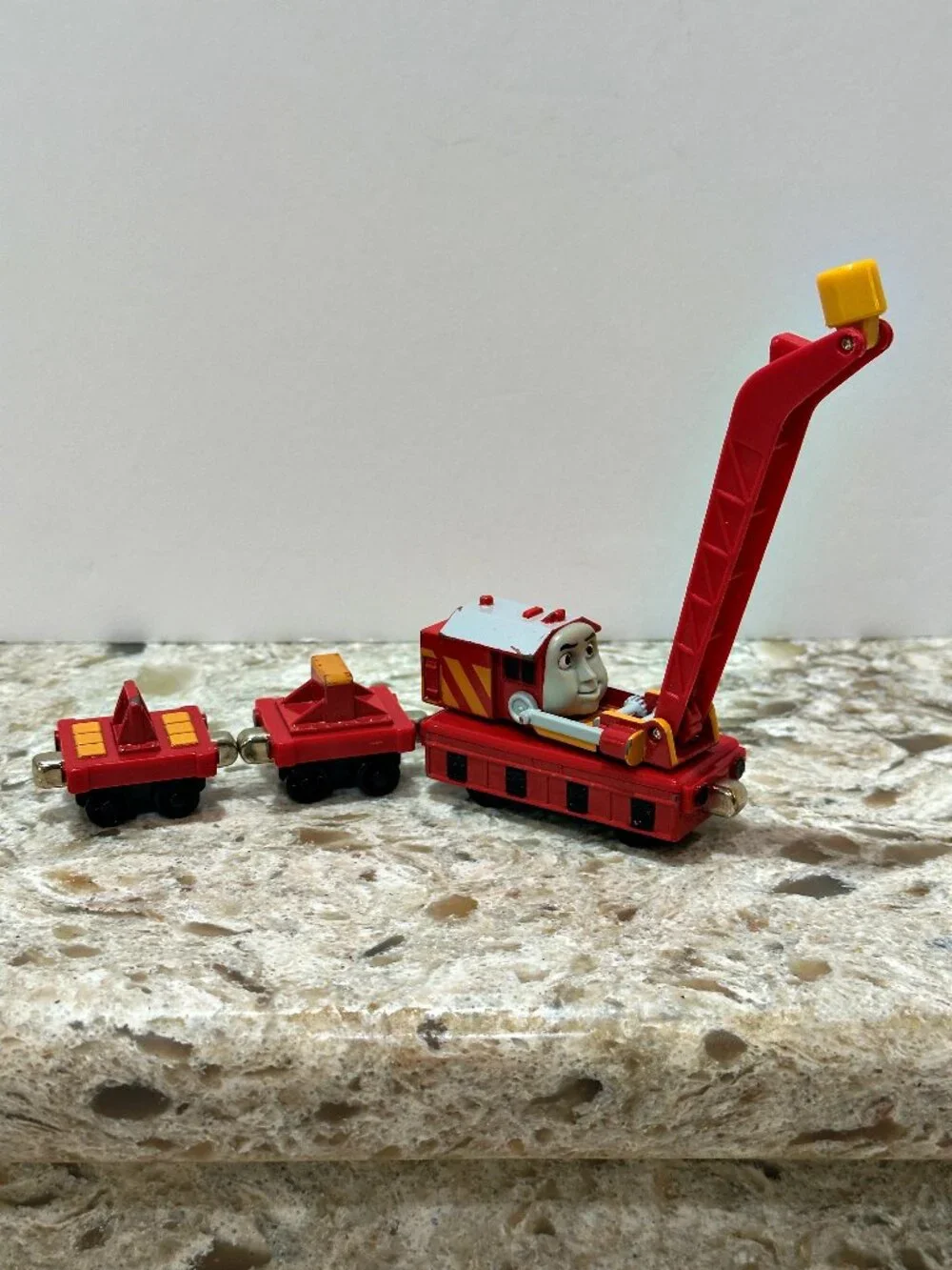 Thomas & Friends Rocky Crane with Support Cars Take Along 2006 Learning Curve